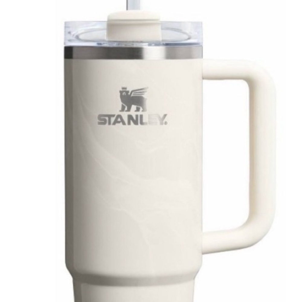White Marble Stanley 30 oz Tumbler Calcite Calacatta 30oz New with tags limited